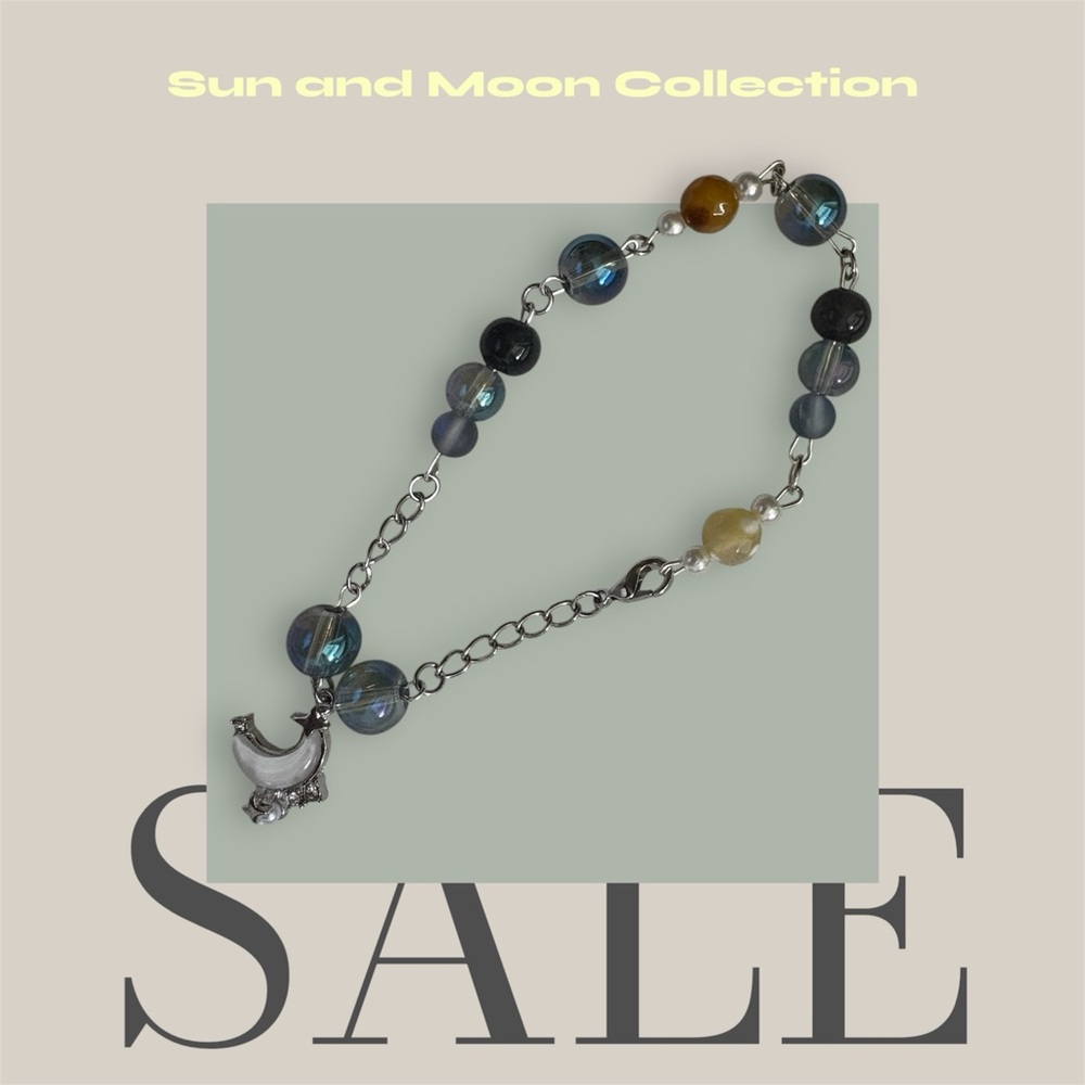Moon Collection Silver Bracelet